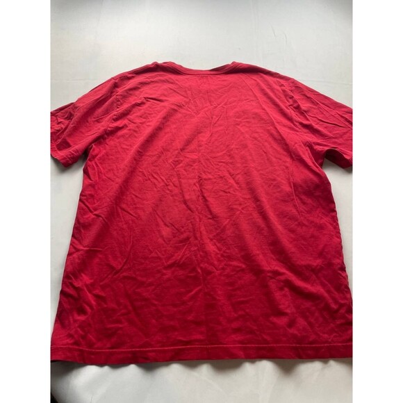 Nautica Sailing Div Shirt Mens Size 2XL Red Short Sleeves Crew Neck Casual - Picture 5 of 5